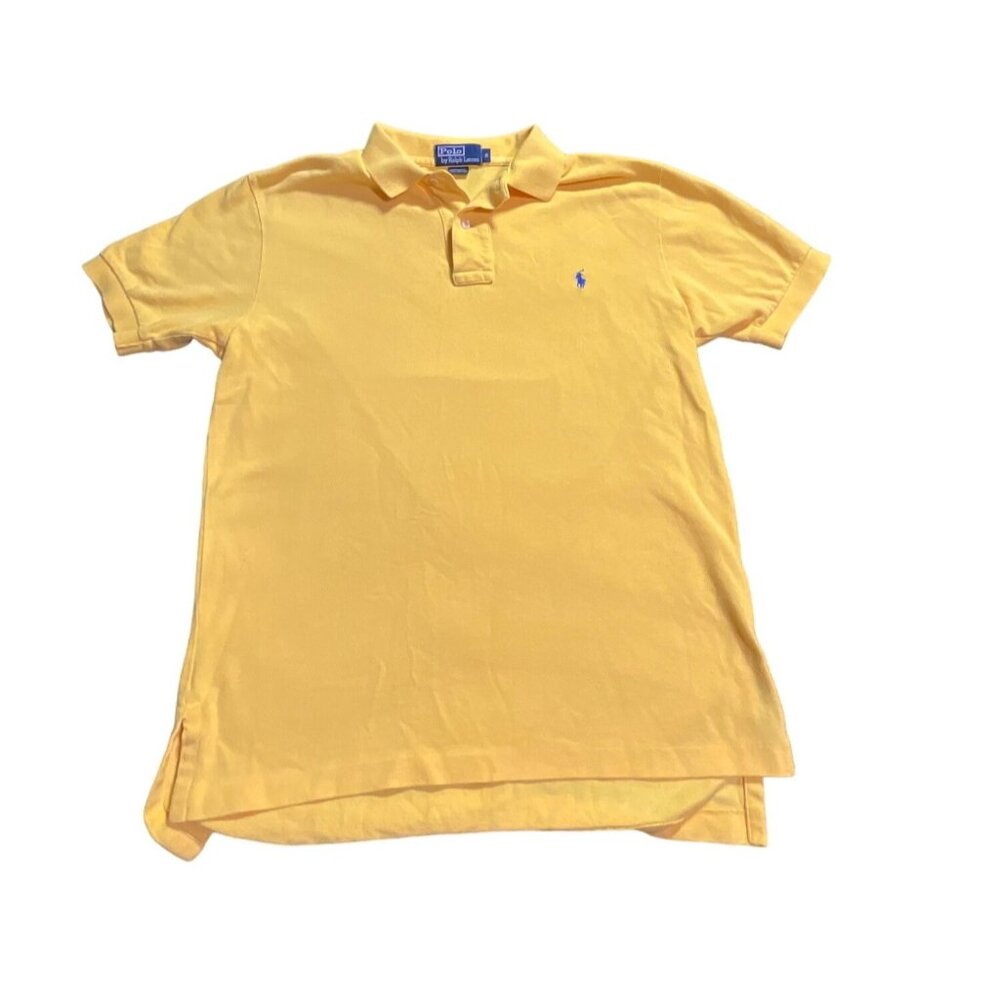 Polo Ralph Lauren Bright Yellow‎ Men's Small Polo Shirt Minor imperfections